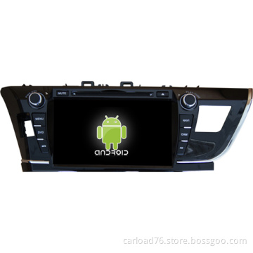 2 Din Car dvd player with gps for toyota corolla 2014